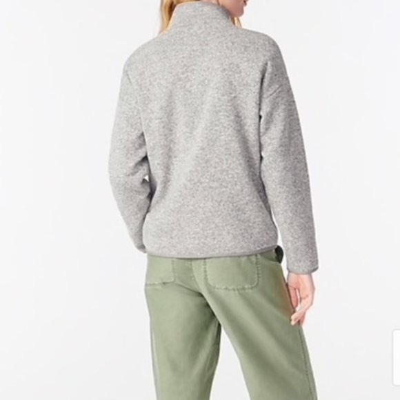 JCrew Polartec Sherpa Fleece Pocket Pullover - Picture 6 of 10